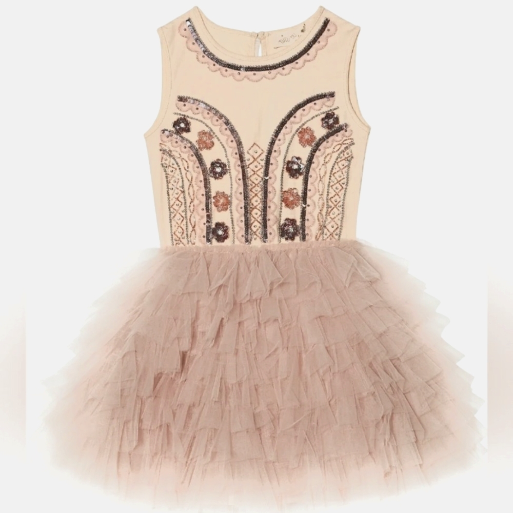 TTDM tutu du monde ruffle blush pink dress 8 9